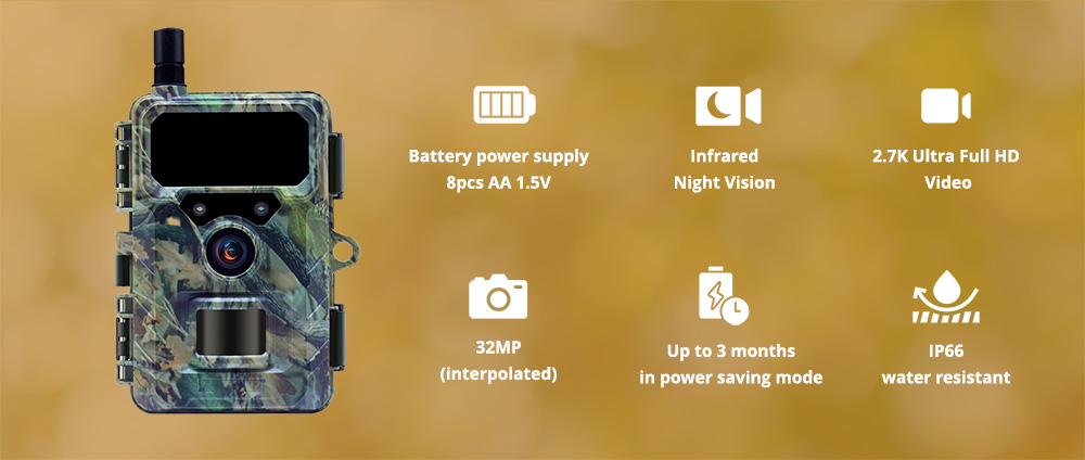 Wachman Discovery4G Camera Wildlife Monitoring